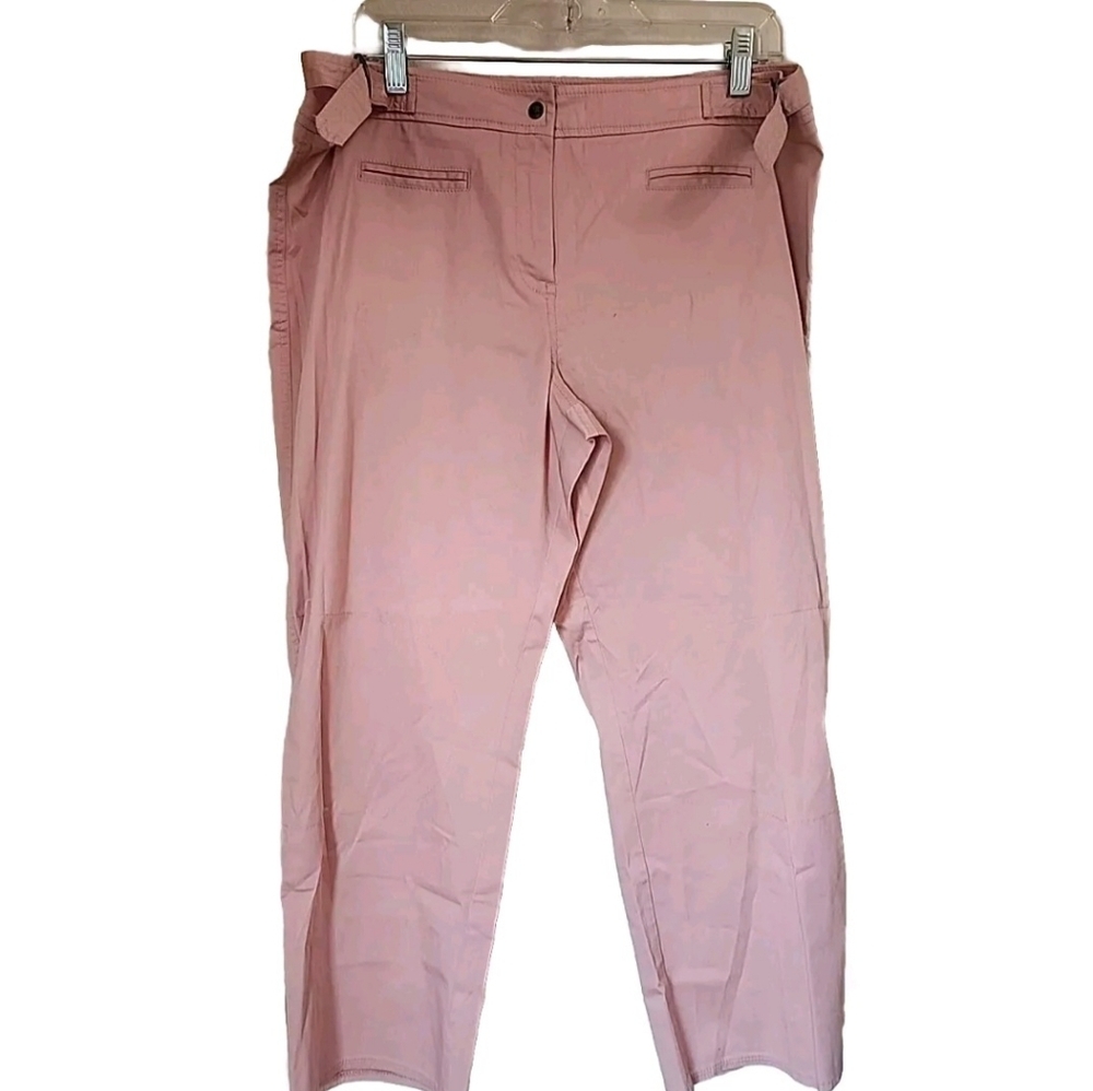 Anthropologie Elevenses Trouser Pants pink/rose pants Size 14
